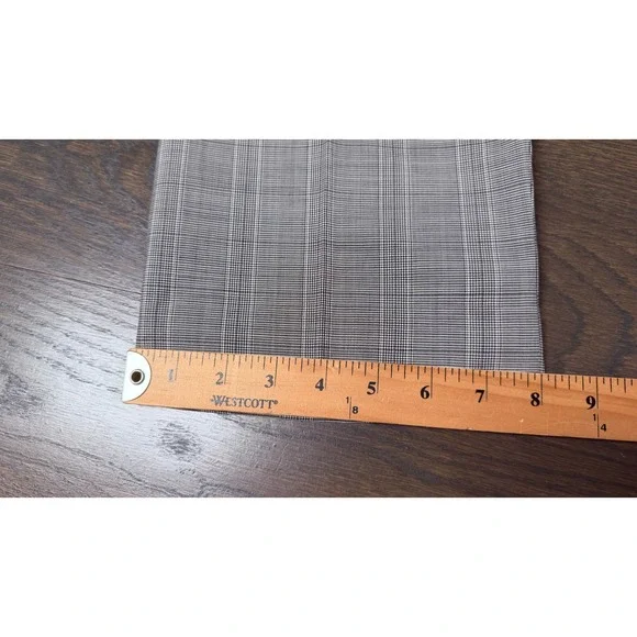 Yves Saint Laurent Pour Homme Grey Glen Plaid Super 120s Wool Suit Italy 48 7R - Picture 12 of 14